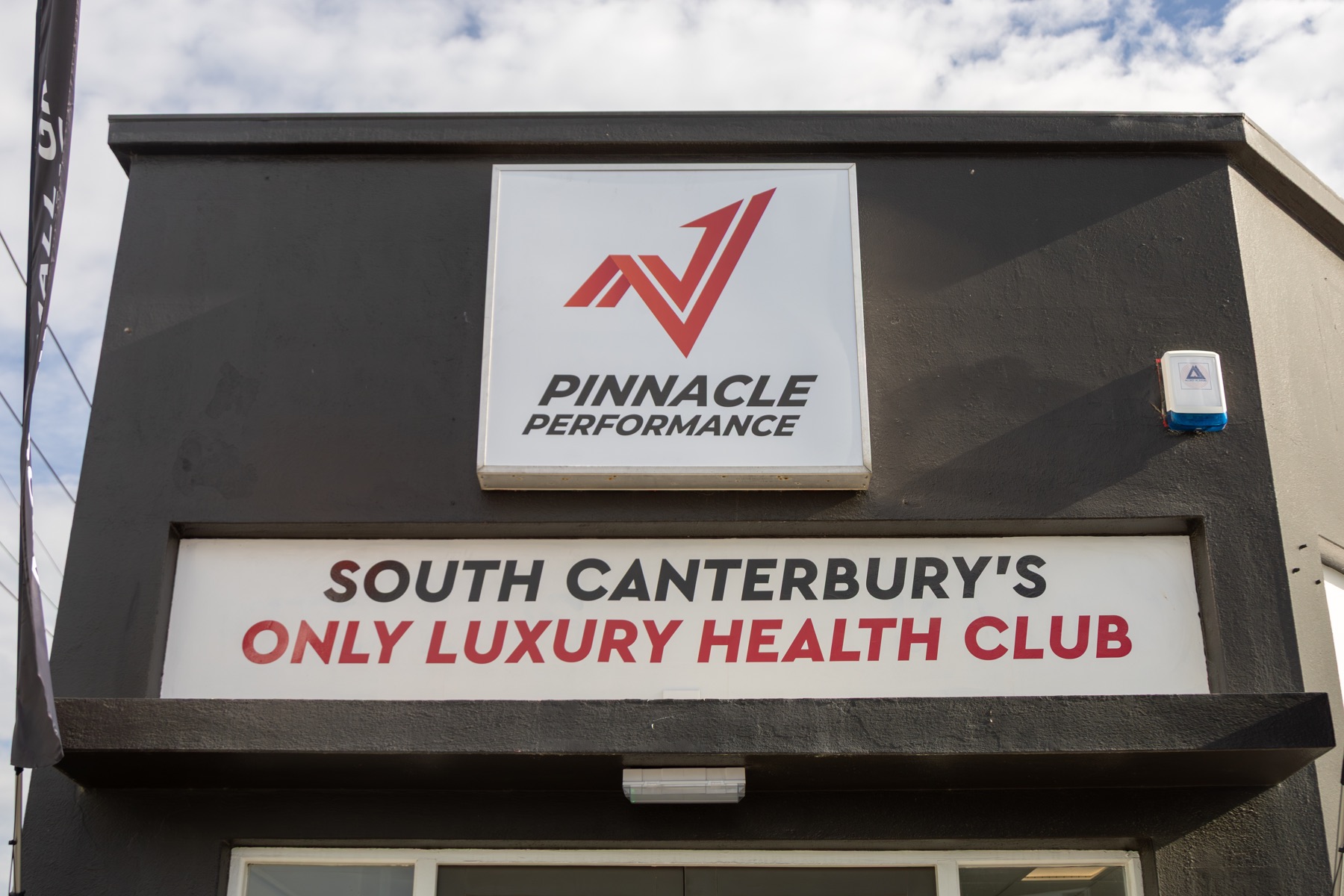 Pinnacle Performance health club exterior on King Street, Timaru