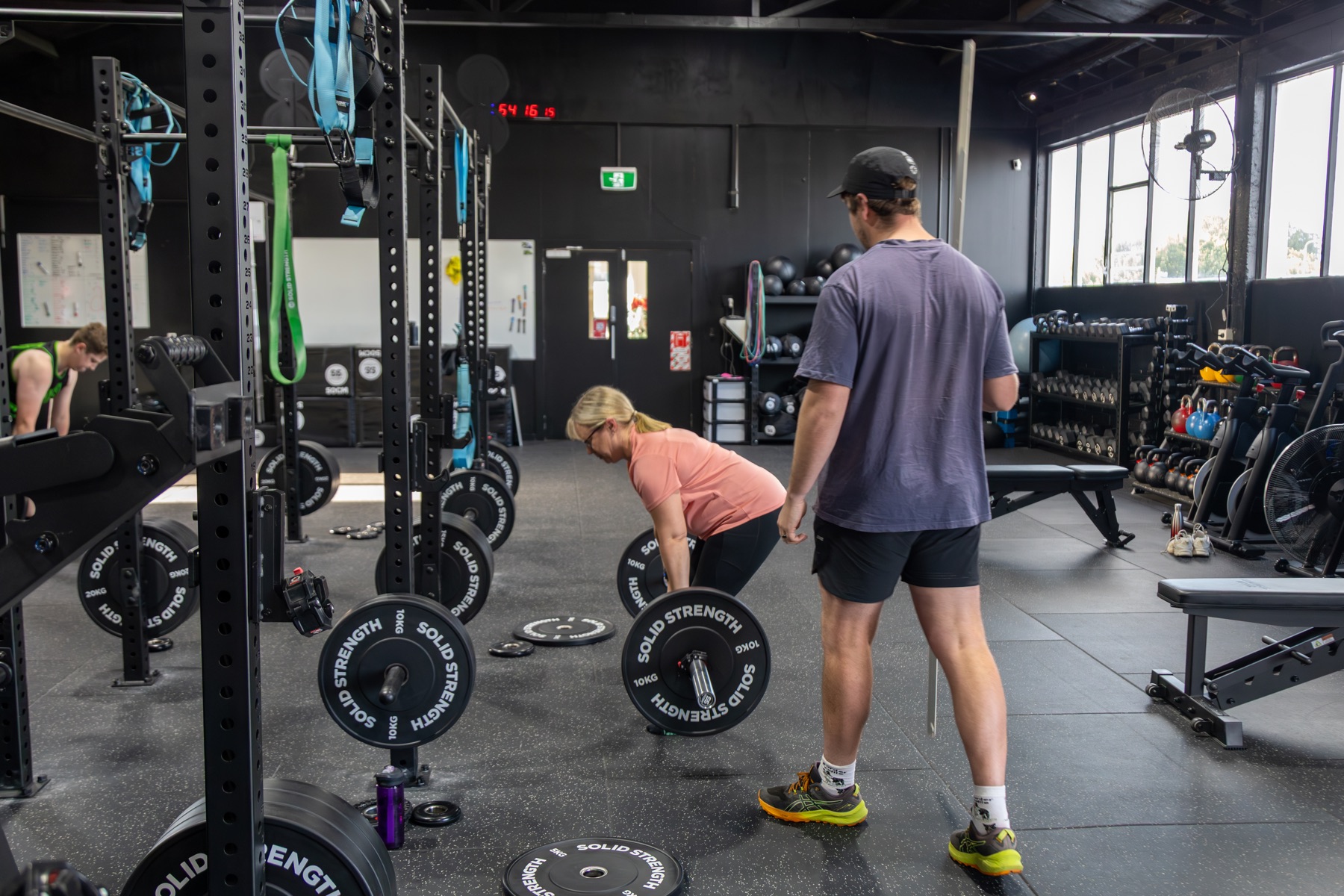 Members taking part in a training session at Pinnacle Performance