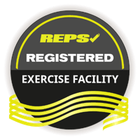 REPs Registered Exercise Facility badge